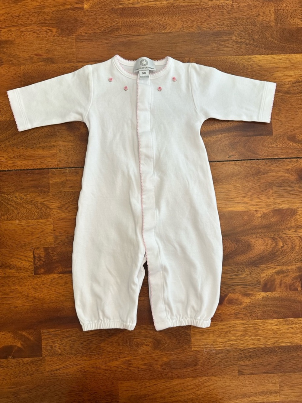 Proper Peony Newborn Convertible Gown
